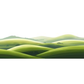 SIMPLE GREEN LANDSCAPE BY AI