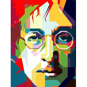 IMAGINE ALL PEOPLE THE WORLD IN PEACE ART WPAP