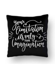 ALMOFADA---YOUR-LIMITATION-ITS-ONLY-IMAGINATION-BLACK-SQUARE