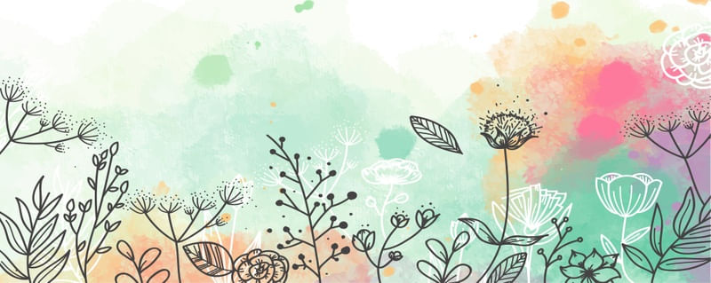 Flores E Aquarela Urbanarts