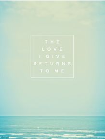the-love-i-give