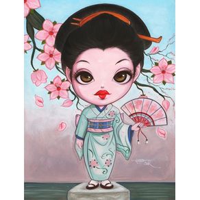 geisha-with-sakura