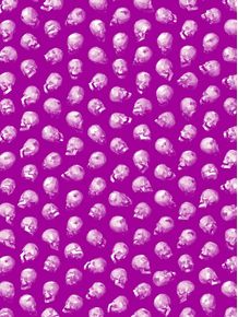 lowpoly-skull-pattern-purple