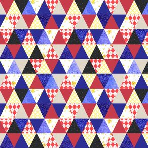 triangle-patchwork