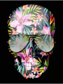 hawaii-skull-flowers