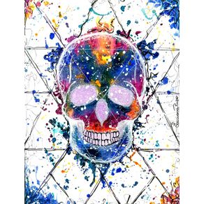 acrylic-skull