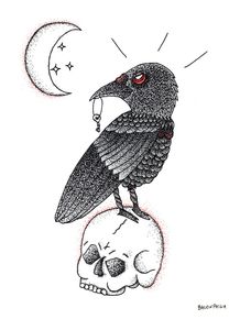 moon-crow