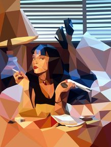pulp-fiction--lowpoly