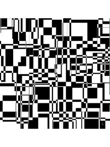 quadro-serie-abstratos-pixels-caoticos-preto