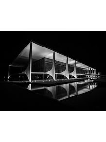 quadro-brasilia--arquitetura-noturna--palacio-do-planalto-pb