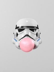 quadro-stormtrooper-bubble-gum