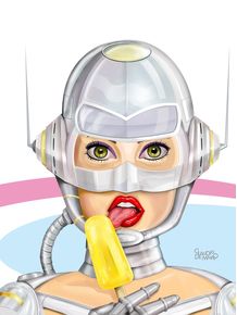quadro-cyborg-girl