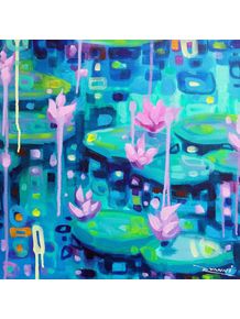 quadro-water-lilies