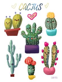 quadro-cute-cactus