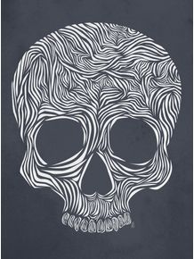 quadro-line-skull