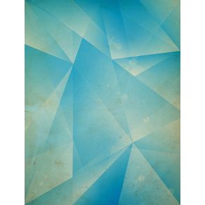 quadro-geometric-triangule-blue