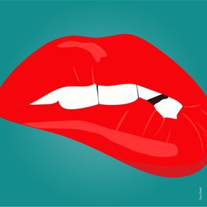 quadro-safado--red-lips
