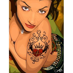quadro-woman-tattoo