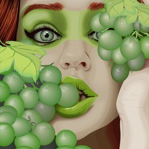 quadro-grape-woman
