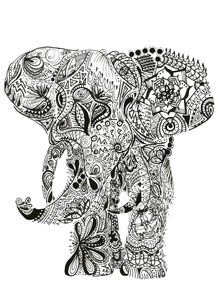 quadro-elefante-maori