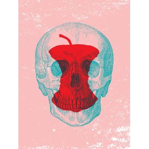 quadro-skull-bad-apple