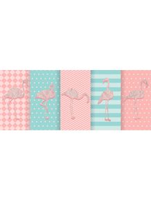 quadro-flamingos-de-papel