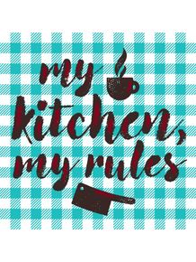quadro-my-kitchen-my-rules