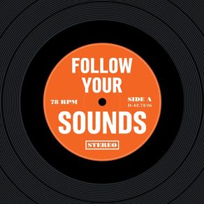 quadro-follow-your-sounds--vinil-preto