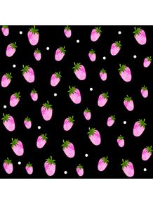 quadro-strawberries-and-dots