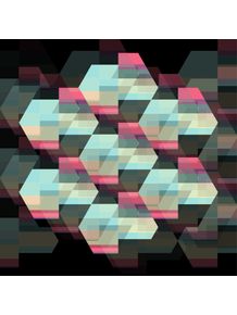 quadro-deep-hexagons
