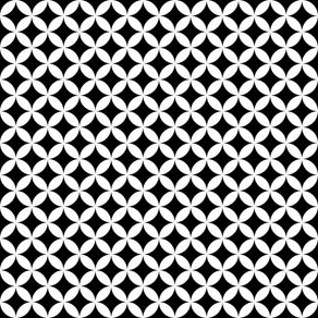 quadro-padrao-geometrico--preto-e-branco-i