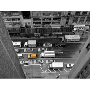 quadro-taxi-amarelo