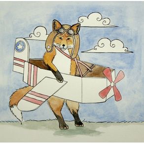 quadro-raposa-aviadora