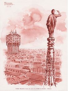 quadro-torre-velasca--milao-italia
