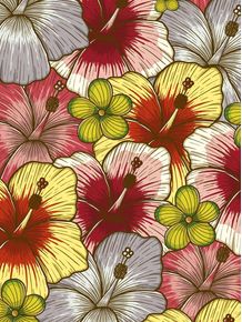 quadro-flores-hawaianas