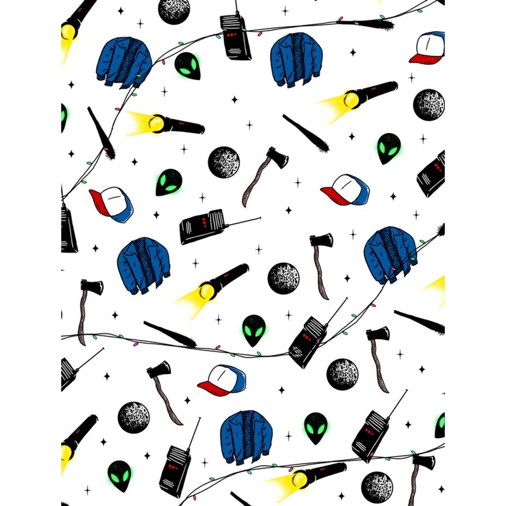 STRANGER THINGS PATTERN urbanarts
