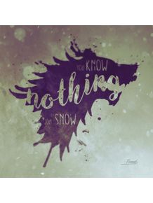 quadro-know-nothing-jon-snow