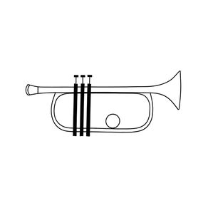 quadro-trompete