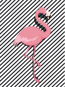 quadro-flamingo-fofo