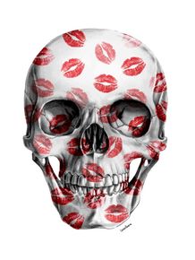quadro-kisses-skull