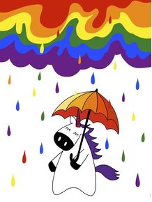 quadro-unicornio-na-chuva