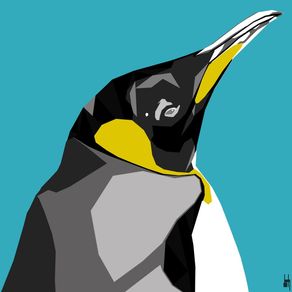 quadro-king-penguin