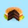 quadro-hamburger-cake