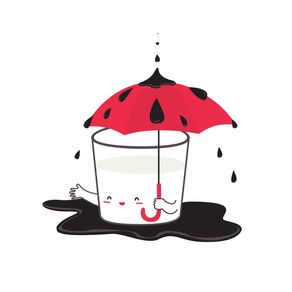 quadro-chuva-de-cafe