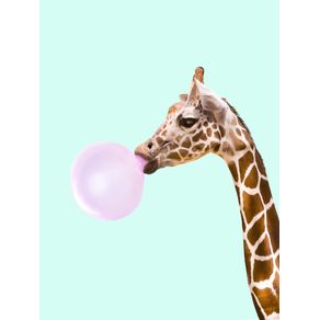 quadro-bubblegum-giraffe