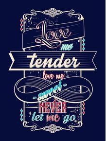quadro-love-me-tender