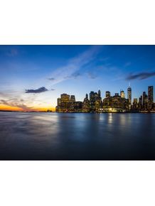 quadro-new-york-sunset