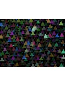 quadro-triangulos-de-neon