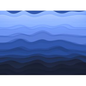 quadro-funny-waves-blue