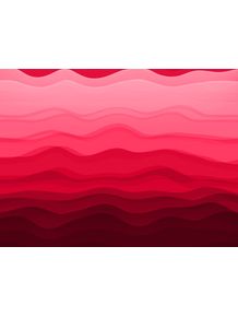 quadro-funny-waves-red